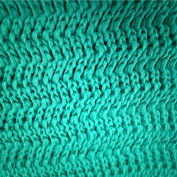 Peppermayo Haven Crochet Cut-Out Maxi Dress Green Two-Tone Size S/M - Picture 6 of 11